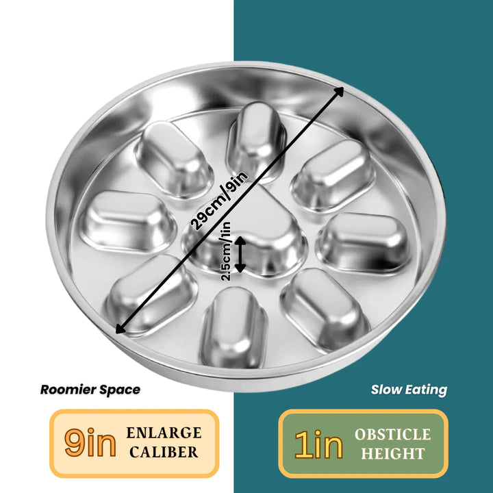 So, what’s the secret behind our slow feeder bowl’s design?